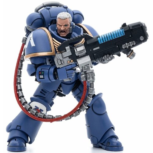 Фигурка Warhammer 40 000: Ultramarines – Hellblasters Sergeant Ulaxes 1:18 (12 см)