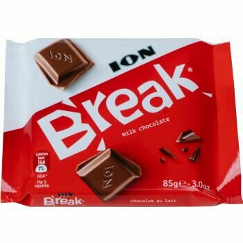 ION Break Брейк шоколад молочный, 85 г - 2 шт