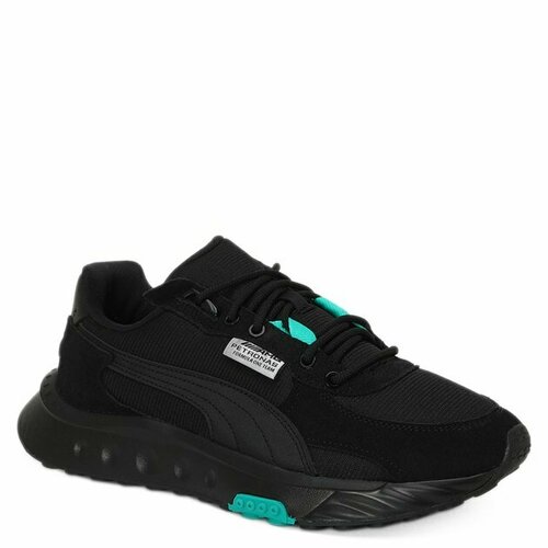 Кроссовки PUMA, размер 40.5, черный wild rider route trainers