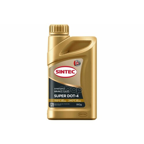фото Sintec жидкость тормозная super dot-4 910г sintec жидкость тормозная super dot-4 910г sintec арт. 800737