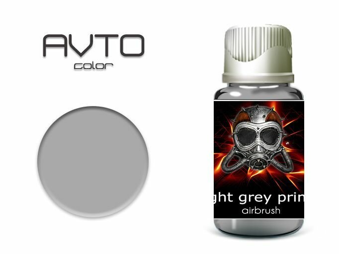 фото Pacific88 Primer for airbrush, Грунтовка для работы аэрографом светло-серая, 30 мл