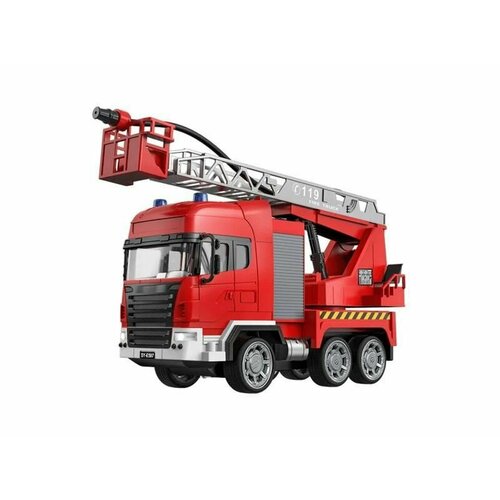 Радиоуправляемая пожарная машина Double Eagle 1/20, 2.4G, поливает водой RTR E597-003 радиоуправляемая пожарная машина double eagle масштаб 1 20 2 4g брызгает водой