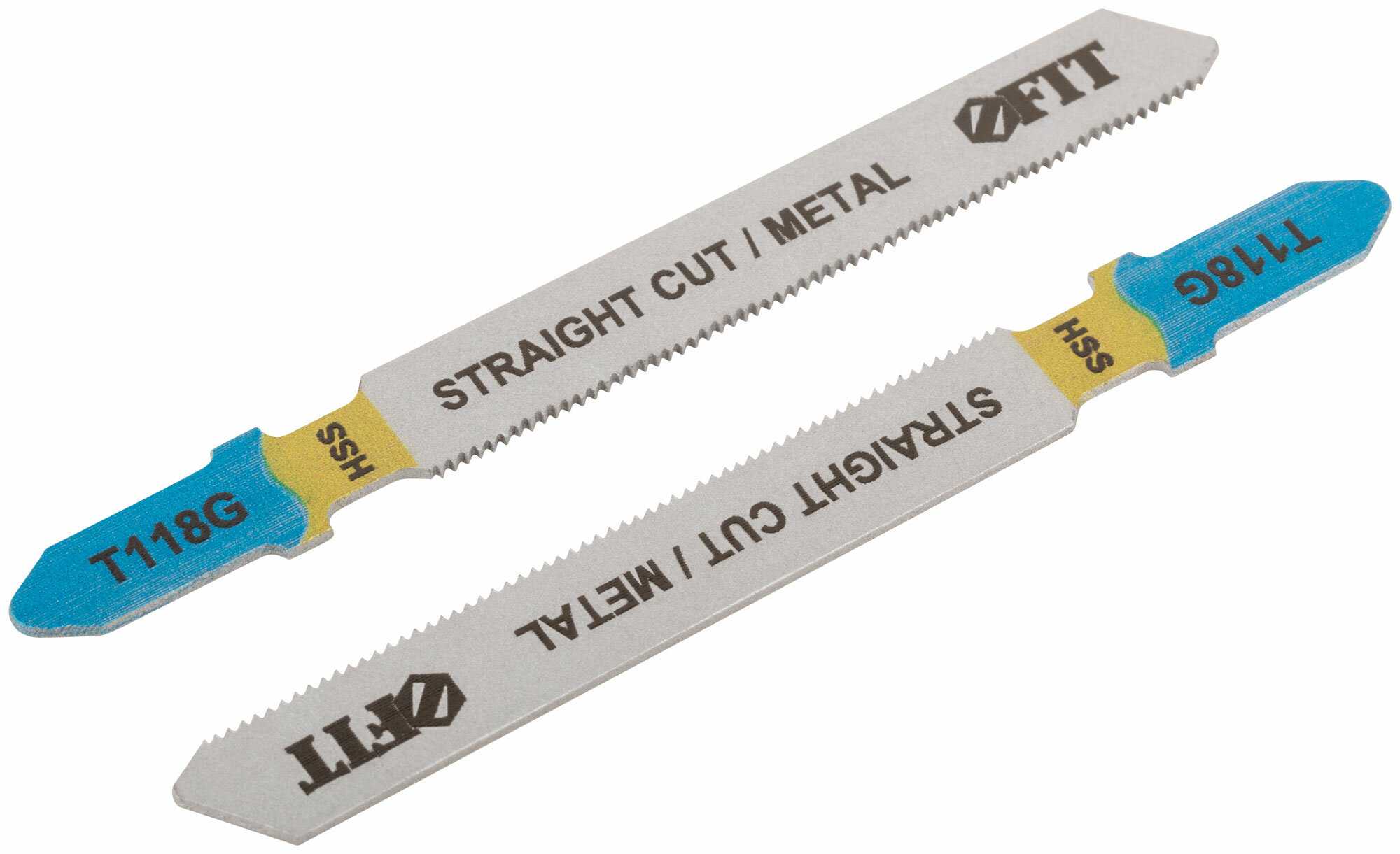 Полотна по металлу HSS фрезерованные волнистые зубья 76/51/07 мм (Т118G) 2 шт.