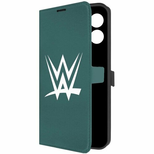 Чехол-книжка Krutoff Eco Book для Oppo A18 WWE (зелёный опал)