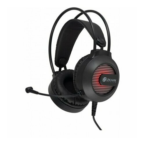 Наушники Oklick HS-L300G черный 1500₽