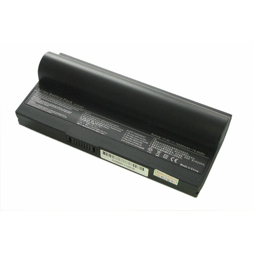 Аккумуляторная батарея для ноутбука Asus Eee PC 901, 904, 1000H 10400mAh OEM черная лото 901