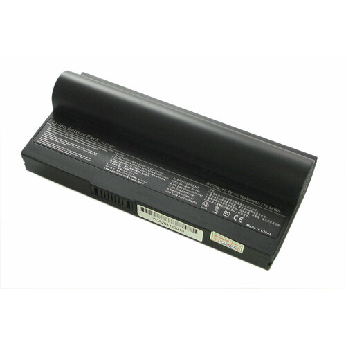 Аккумуляторная батарея для ноутбука Asus Eee PC 901, 904, 1000H 10400mAh OEM черная 6600mah white laptop battery for asus eee pc epc 901 904hd 1000h 1000 1000hd 870aaq159571 al23 901 al24 1000 ap23 901