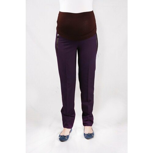 Брюки спортивные P.I.P. style, размер 46, фиолетовый брюки габардин тонкий зауженные двойной бандаж шлевки pip style 578611 черный размер 46