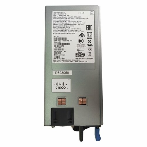 Блок Питания Cisco DPST-1200FB С 1200W 32840₽