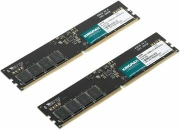 Память DDR5 2x8GB 5600MHz Kingmax KM-LD5-5600-16GD RTL PC5-44800 CL42 DIMM 288-pin 1.1В single rank Ret