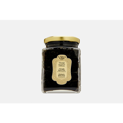 Черное мыло для лица и тела с эвкалиптом La Sultane de Saba, SAVON NOIR A L’EUCALYPTUS 300мл