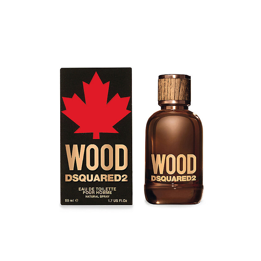 Dsquared Wood pour homme, 50 мл, Туалетная вода Мужская