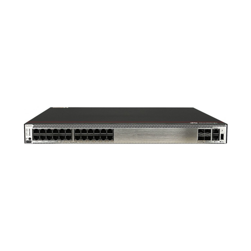 Коммутатор Huawei S5731-S24T4X-A (24*10/100/1000BASE-T ports, 4*10GE SFP+ ports, AC power, Basic SW) коммутатор huawei s5731 h24hb4xz 20 hybrid ge sfp ports 4 hybrid 10ge sfp ports 4 10ge sfp ports 1 expansion slot poe 2 600w ac