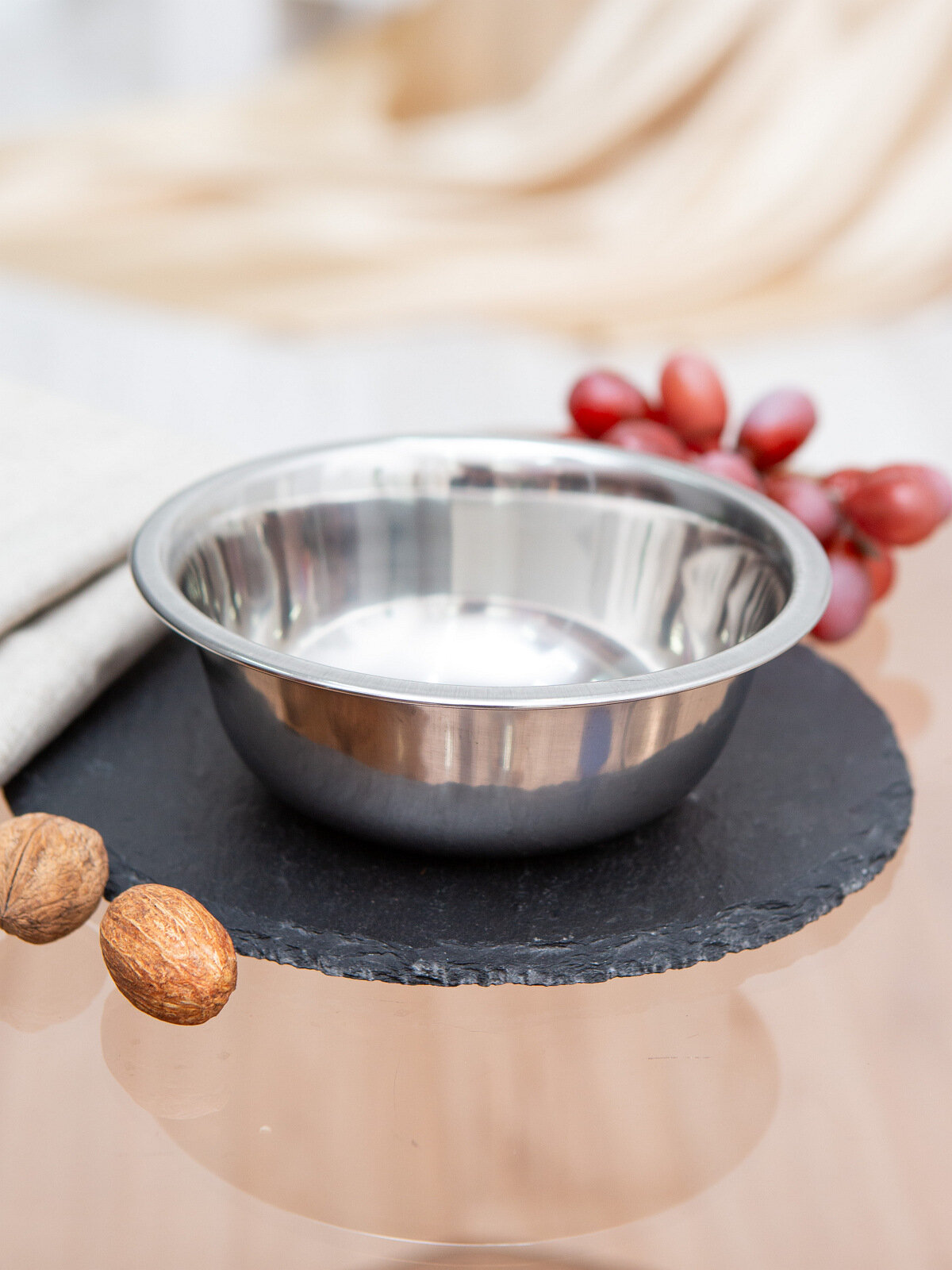 фото Миска из нержавеющей стали d=15,5см