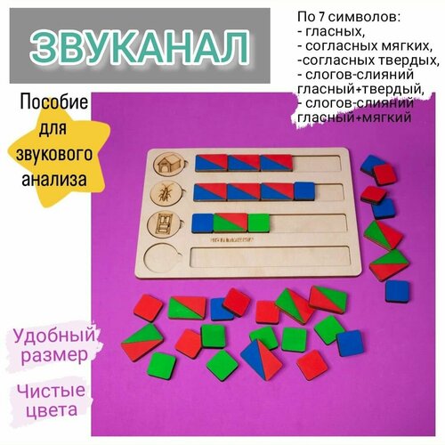 Пособие для звукового анализа Звуканал 750₽