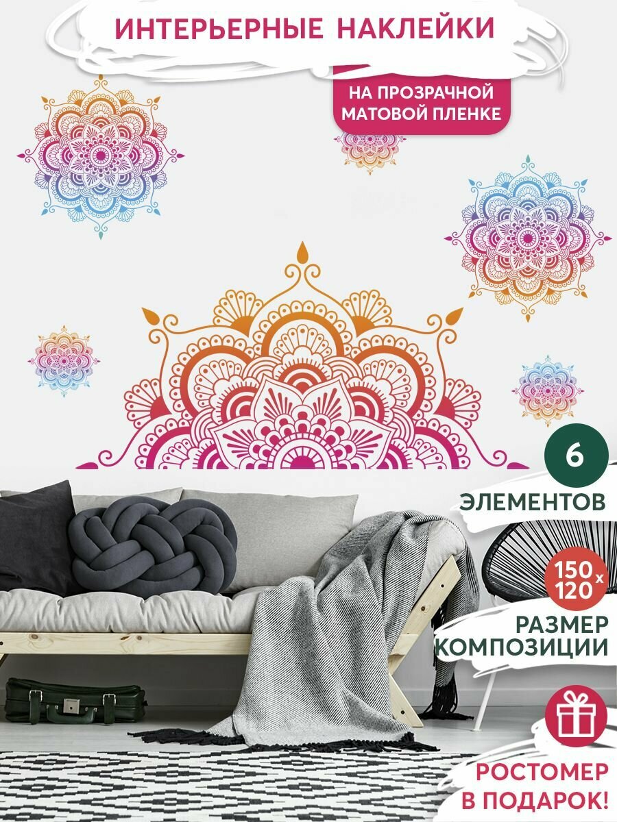 Наклейки на стену интерьерные для декора дома, декоративная самоклеящаяся наклейка для украшения интерьера детской комнаты, набор