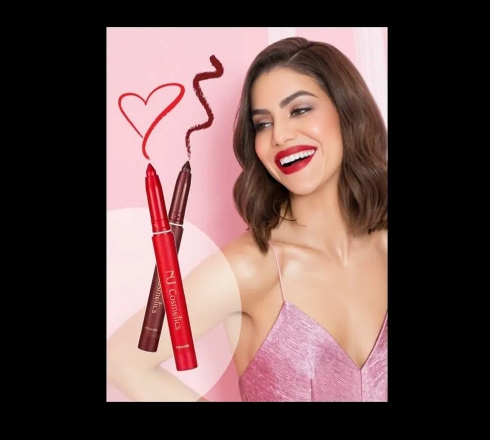 NJ Cosmetic A Помада карандаш для губ матовая