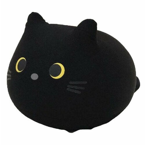 Игрушка Кот Черный глазастик 25см. кот глазастик бело рыжий со звуком 20 см мягкая игрушка с большими глазами кошка