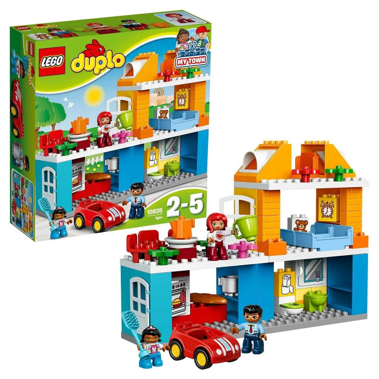 LEGO DUPLO 10835 Семейный дом, 69 дет.