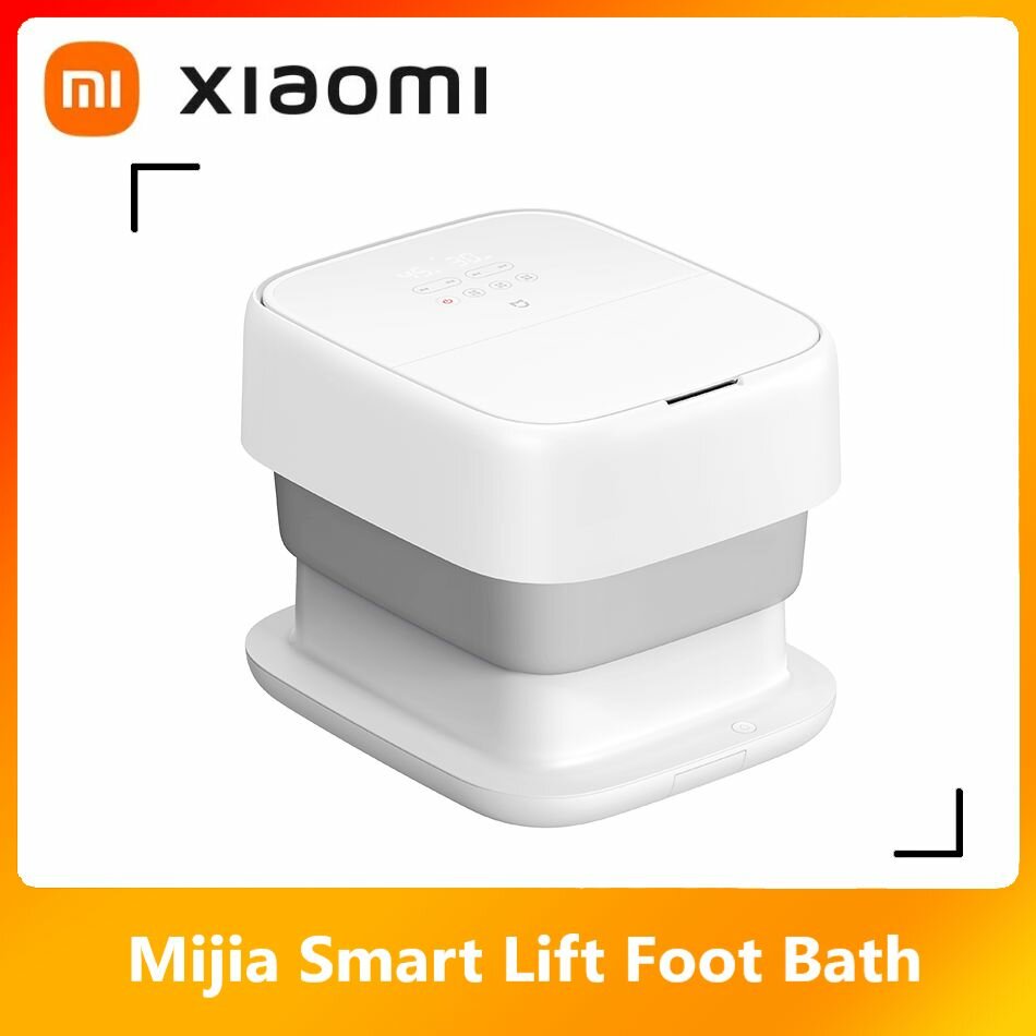 Xiaomi Smart Lift Foot Bath, Ванна для ног, домашняя термостатическая ванночка для ног, интеллектуальный нагрев, полностью автоматический массаж, складной подъемник