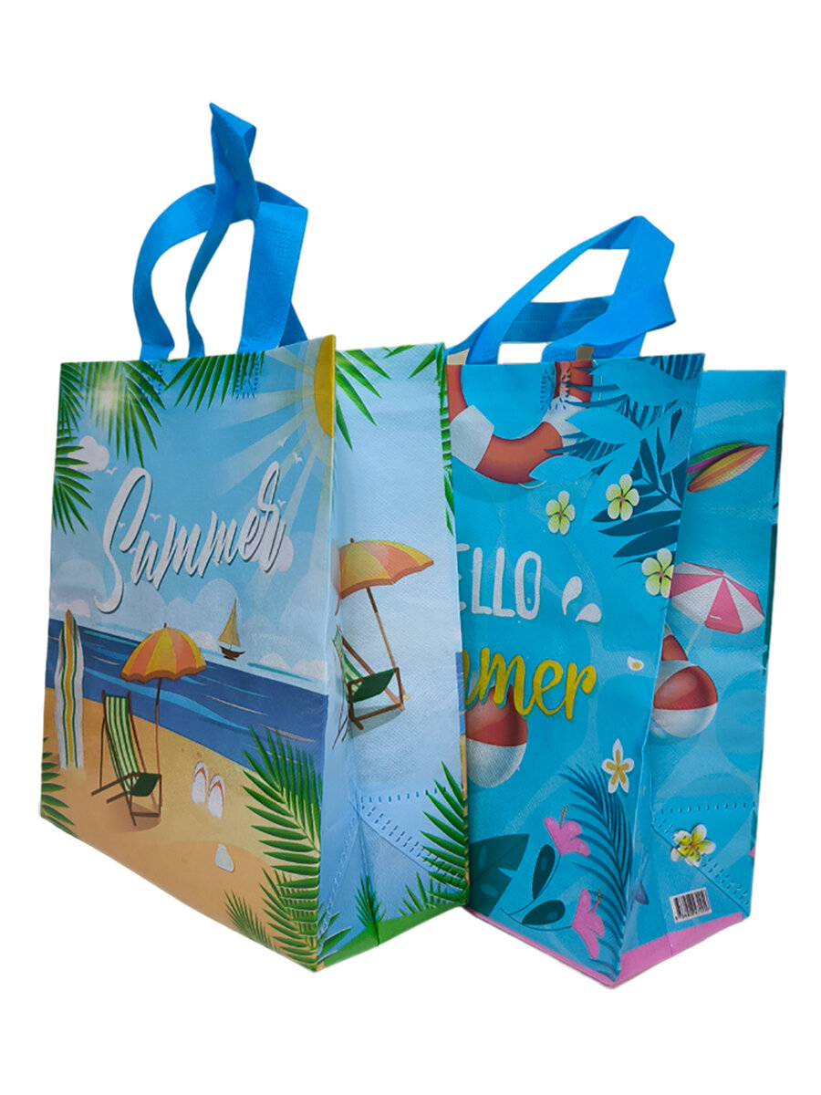 Детские подарочные пакеты набор из 2 шт