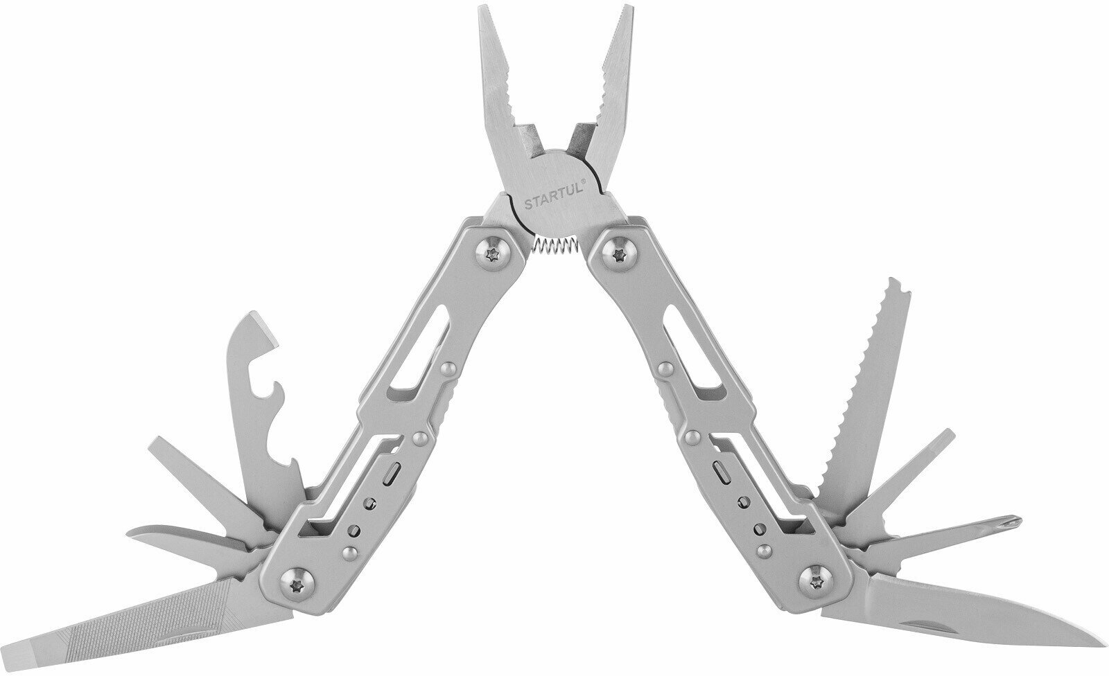 Мультитул карманный туристический в чехле STARTUL Profi (ST9504-13) — фото 1