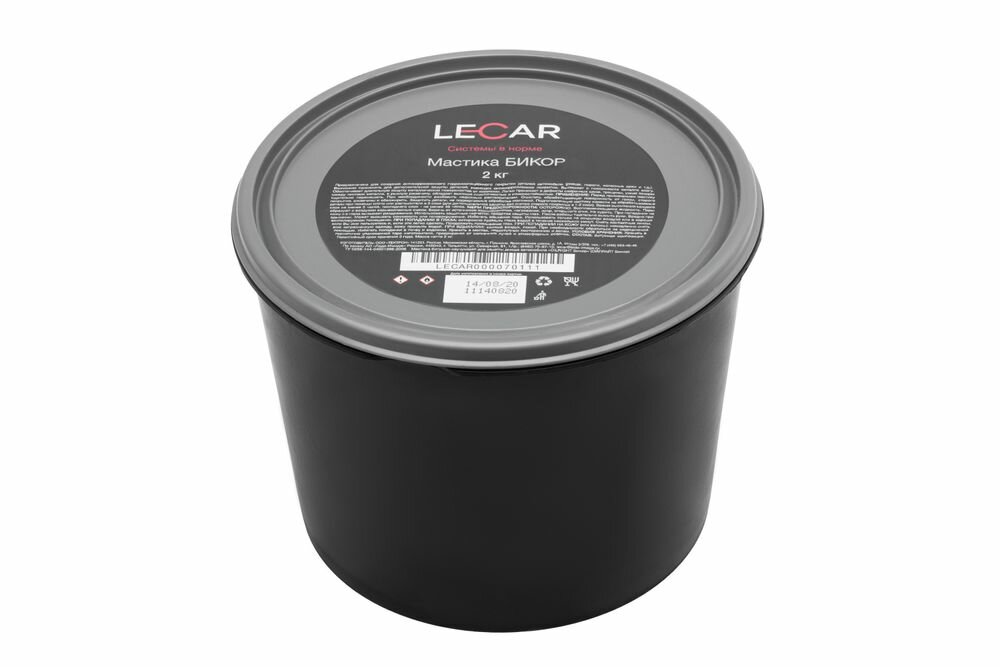 Мастика бикор 2 м (ведро ) LECAR