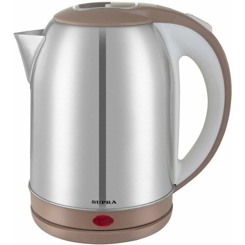 Чайник электрический Supra KES-1825 18л 1500Вт серебристыйбежевый корпус металлпластик 339000₽