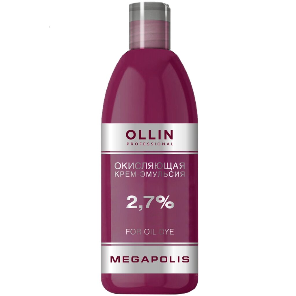 Окисляющая крем-эмульсия OLLIN Megapolis, 2,7%, 500 мл