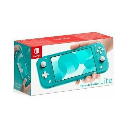 Игровая приставка Nintendo Switch Lite 32 ГБ без игр бирюзовый 2158200₽