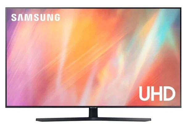 58" Телевизор Samsung UE58AU7500U 2021 VA RU, темно-серый