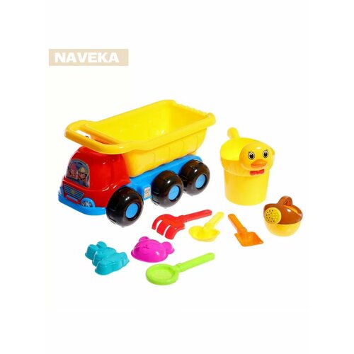 Набор для игры в песке Грузовичок 9 предметов 1876₽