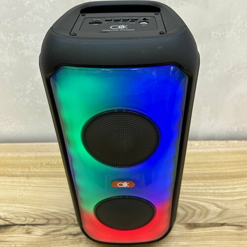 Портативная колонка Bluetooth BT-2426 мультимедийная LED подсветка USB Micro TF card TYPE-C FM-радио 199000₽