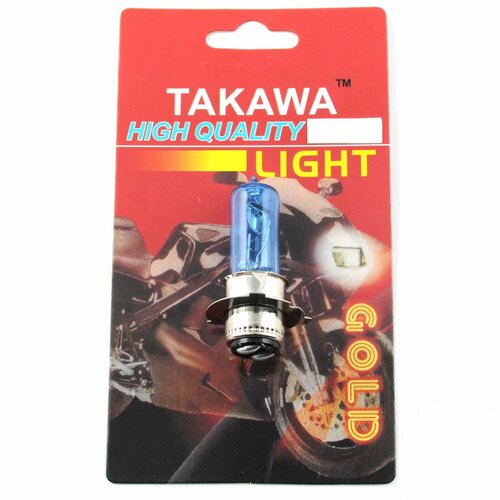 Лампа P15D-25-3 3 уса 12V 50W50W супер белая блистер TAKAWA mod A 522₽
