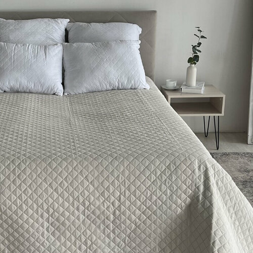 Monro Покрывало 100х150см, слоновая кость, полисатин 80г/м, пэ 100%