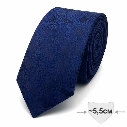 Галстук , синий/черный