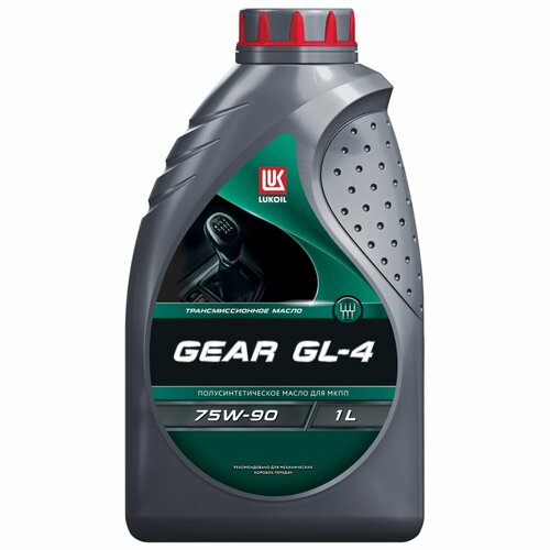 фото Масло трансмиссионное lukoil gear gl-4 75w-90 1 л лукойл