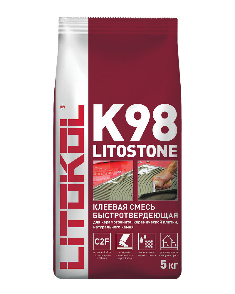 Клей для плитки LITOKOL LITOSTONE K98 (5кг)