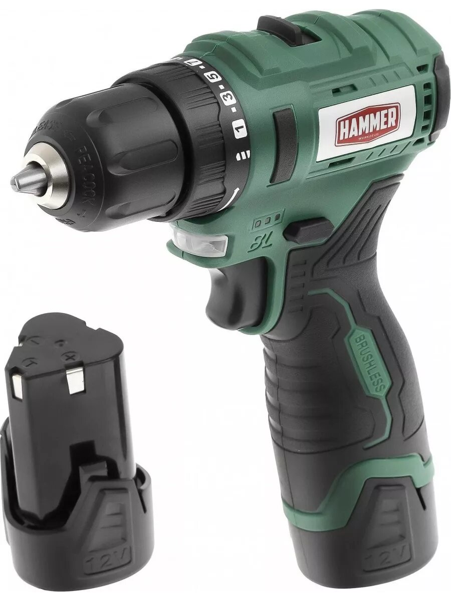 фото Дрель аккумуляторная HAMMER ACD12BL