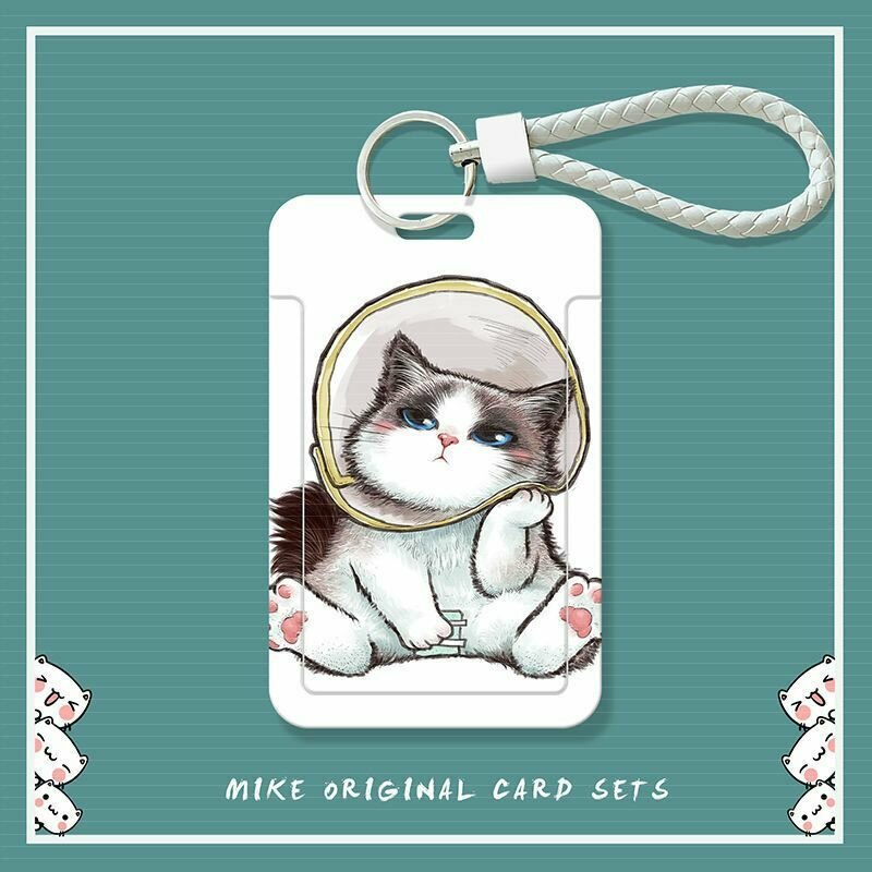 Картхолдер , фактура глянцевая, лиловый, красный, золотой — фото 1