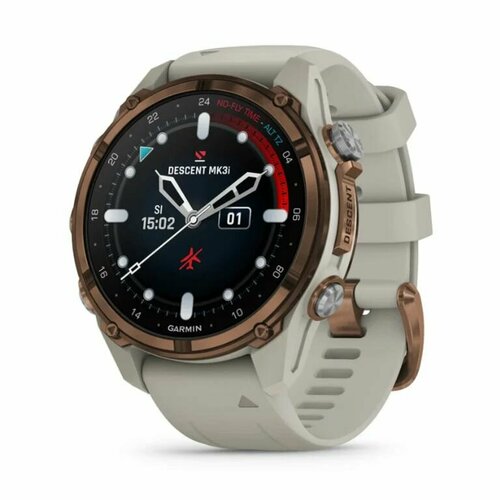 Дайверские часы Garmin Descent MK3i 43mm bronze PVD french grey 167199₽