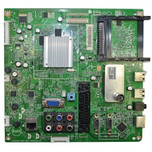 Материнская плата 715G5155-M01-002-005X для Philips 32PFL3517T60 42PFL3507T60 42PFL3007H60 37PFL3507T60 32PFL3017H60 5750₽