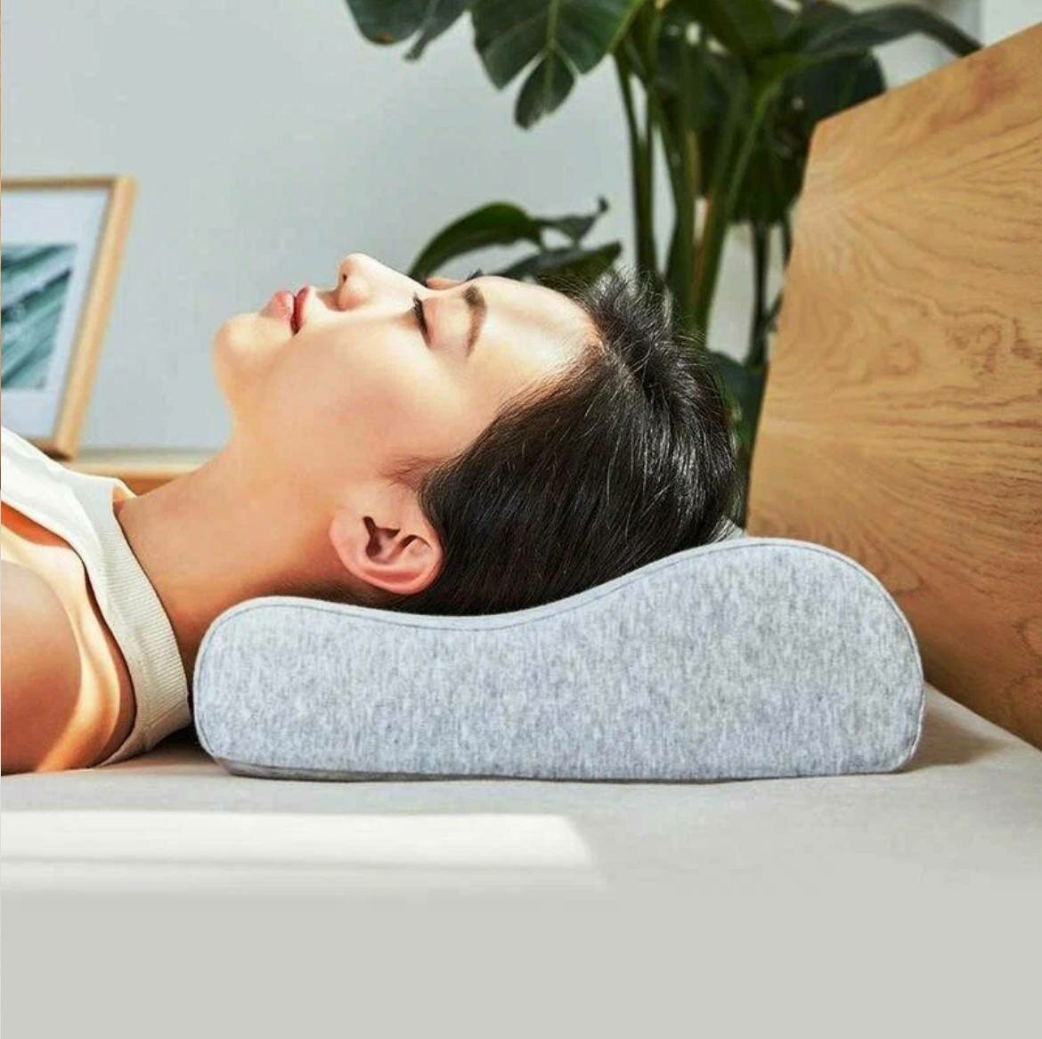 Подушки Xiaomi Ортопедическая подушка Mijia Neck Memory Pillow (500х300х100мм/70mm) (MJYZ018H)