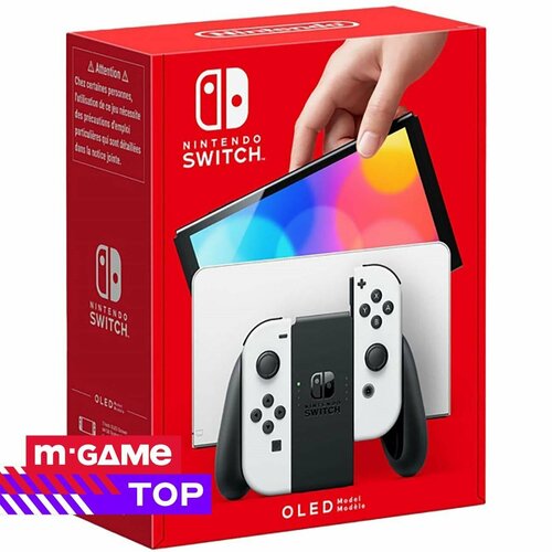 Игровая консоль Nintendo Switch OLED-модель белый 38999₽