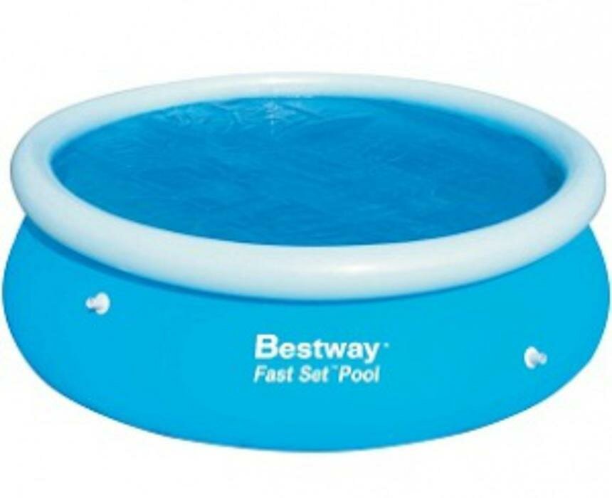 Bestway Солнечное покрывало для бассейна Fast Set 244 см (D 206 см)