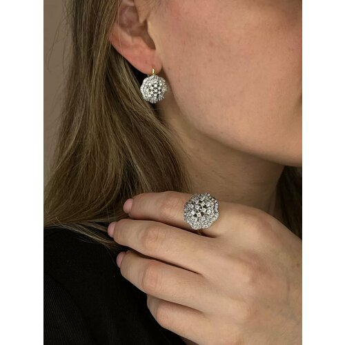 Комплект бижутерии Phonak, размер кольца 19, золотой