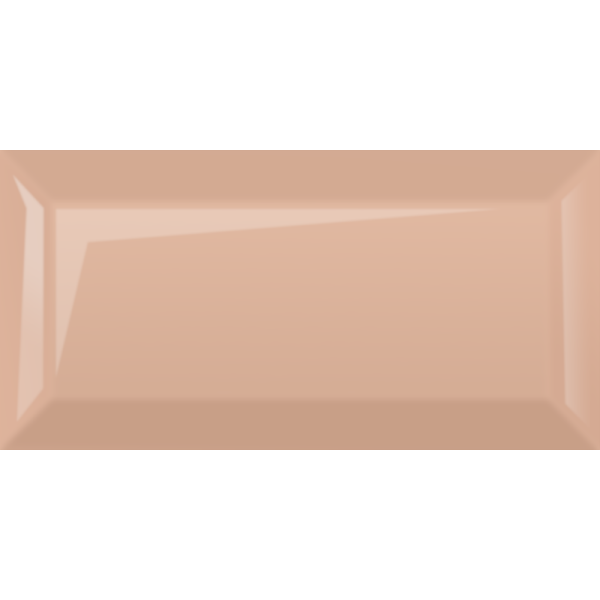 Golden Tile Плитка настенная Metrotiles Розовый грань 10х20