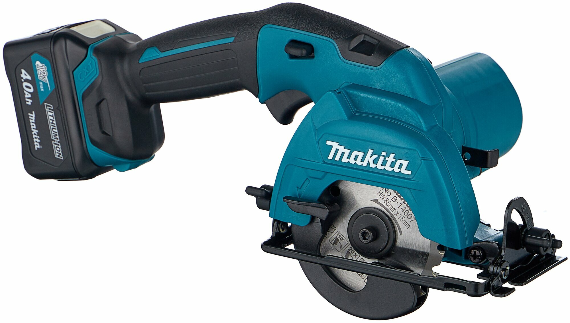 Циркулярная пила Makita HS301DWME 85мм аккумуляторная 12В с 2 АКБ с ЗУ