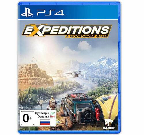Игра GAME "Expeditions A MudRunner", для PlayStation 4, диск, русские ...