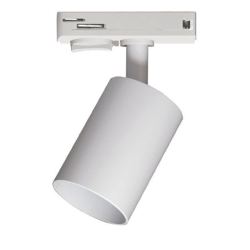 Однофазный трековый светильник PTR 26 GU10 WH (белый компактный адаптор) 230V IP20 Jazzway цена за 1 шт.
